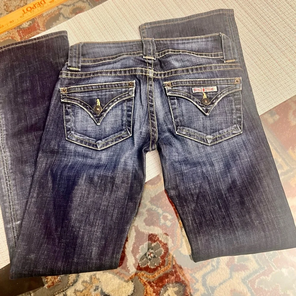 Hudson Jeans Women's Boot Cut in Dark Blue, size 24/29 , low rise